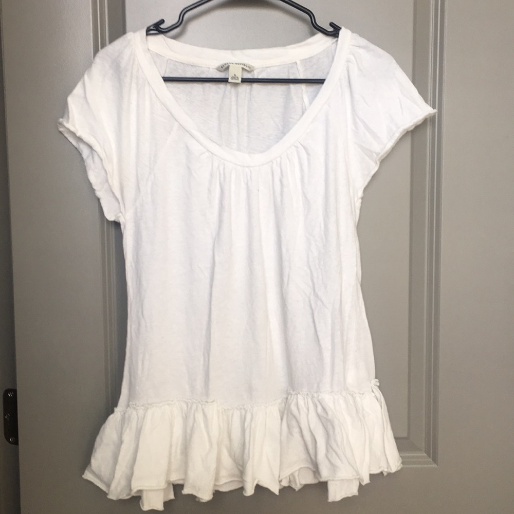 Banana Republic flouncy tee